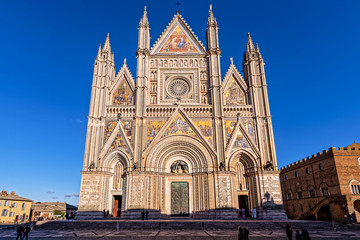Fototapeta na wymiar Orvieto Cathedral