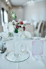 Beautiful romantic decoration for special day