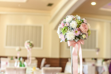 Beautiful romantic decoration for special day