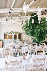 Beautiful romantic decoration for special day