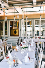 Beautiful romantic decoration for special day