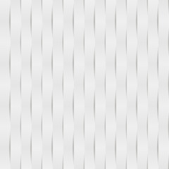 Creative seamless simple wavy illusion texture. White and gray abstract decorative background