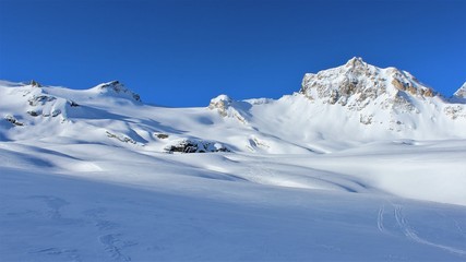 ski de randonnée dans le haut val de Rhêmes