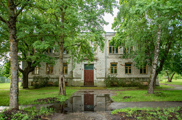 view of village  paldiski estonia