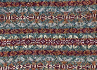 Tricot jacquard pour fond.