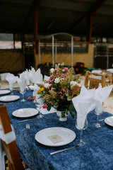 Beautiful romantic decoration for special day