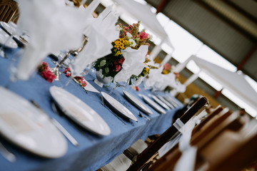 Beautiful romantic decoration for special day