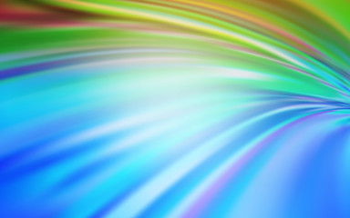 Fototapeta premium Light Blue, Yellow vector abstract blurred background.