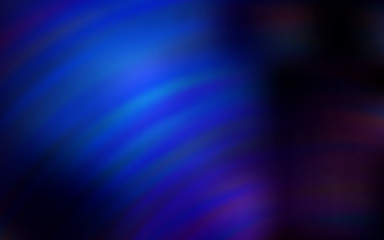 Dark BLUE vector template with wry lines.