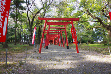 田丸城跡の稲荷神社