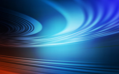 Dark BLUE vector texture with bent lines.