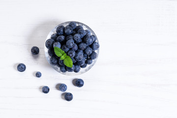 fresh blueberries