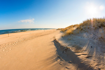 lonesome beach of the Baltic Sea