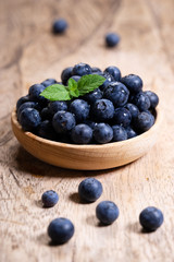 fresh blueberries