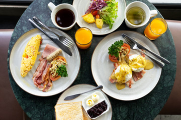 breakfast table