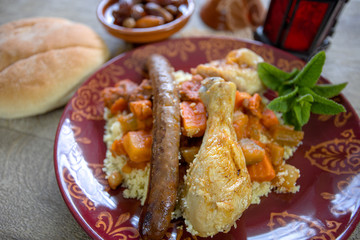 couscous trois viandes
