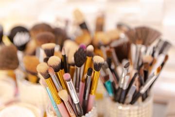 makeup brushes