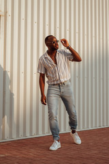 fashion, man, street, young, style, stylish, lifestyle, casual, urban, handsome, male, adult, model, guy, people, city, men, person, portrait, background, outdoors, denim, modern, hipster, jacket, pos