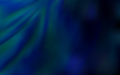 Dark BLUE vector glossy abstract backdrop.