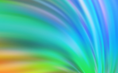 Light Blue, Yellow vector abstract blurred background.