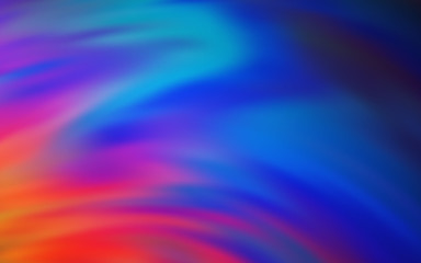 Light Blue, Red vector abstract blurred layout.