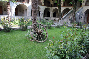 old park mill in village wheel