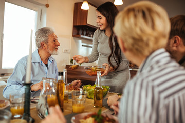 Food is always best it is shared with loved ones