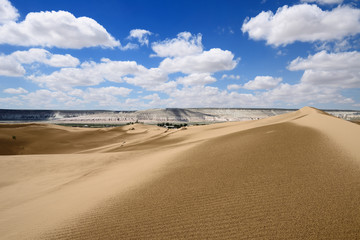 Fototapeta na wymiar Kazakhstan,.Desert landscapes, Mangystau province,
