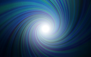 Dark BLUE vector background with astronomical stars.