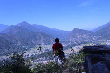 Fototapeta premium Deep Valley w Indiach