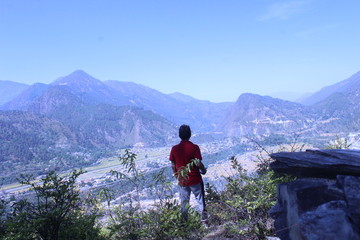 Fototapeta premium Deep Valley in India 