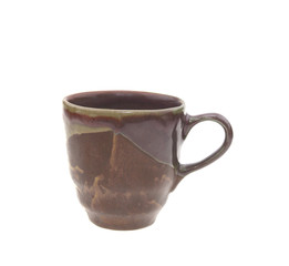 Cup coffee isolated on white backgroundn