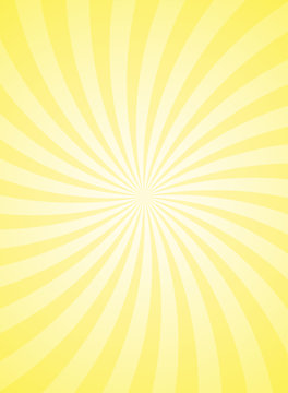 Summer bright yellow sunlight background. Vector illustration