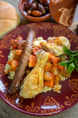 couscous trois viandes