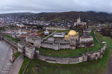 Fototapeta premium Jakeli Castle and Ahmediye Mosque in Rabat, Akhaltsikhe