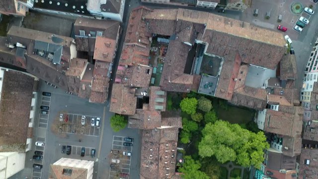 Flug &uuml;ber Altstadt Schaffhausen