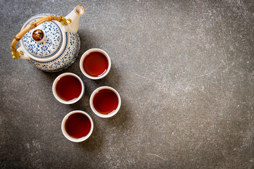 Obraz na płótnie Canvas beautiful Chinese tea set