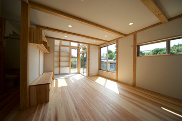 新築の家　部屋