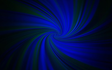 Dark BLUE vector colorful blur backdrop.