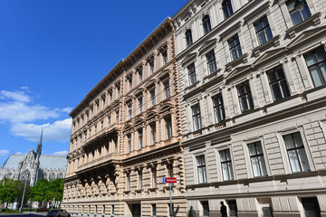 Fototapeta premium Denkmalgeschützte Architektur in Wien - Innere Stadt