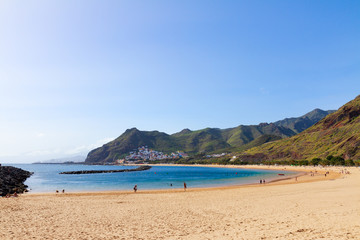 Fototapeta na wymiar Las Teresitas beach, Tenerife
