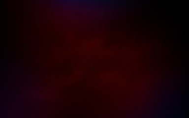 Dark Blue, Red vector layout with cosmic stars.