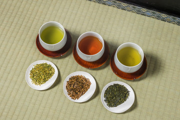 日本のお茶　green tea made in Japan