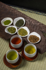 日本のお茶　green tea made in Japan