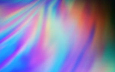 Light Blue, Yellow vector abstract blurred layout.