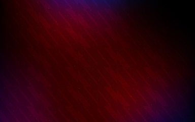 Dark Blue, Red vector texture with colored lines.