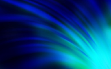 Dark BLUE vector blurred background.