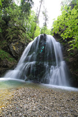 Fototapeta na wymiar Josefsthaler Wasserfall