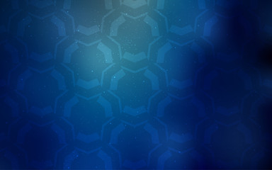 Dark BLUE vector backdrop with wry lines.