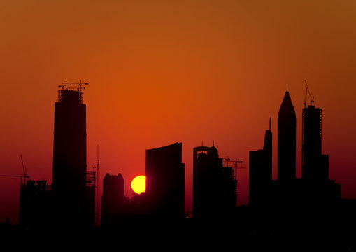 Buildings sites  in dubai